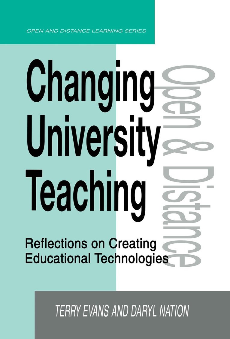 Changing University Teaching 1