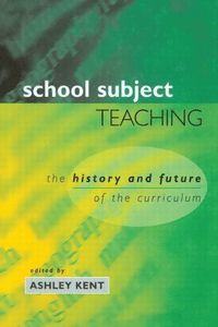 bokomslag School Subject Teaching