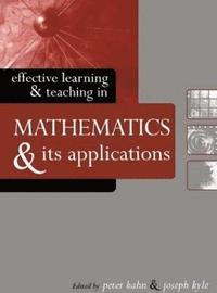 bokomslag Effective Learning and Teaching in Mathematics and Its Applications