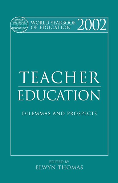 Elwyn Thomas - World Yearbook of Education 2002, Inbunden