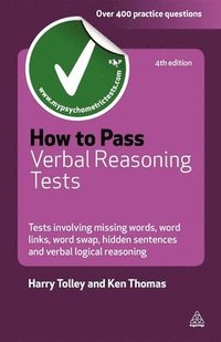 bokomslag How to Pass Verbal Reasoning Tests