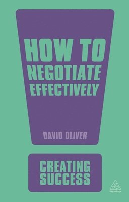 bokomslag How to Negotiate Effectively