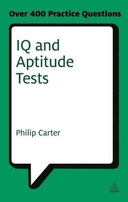 Philip Carter - IQ and Aptitude Tests, Häftad
