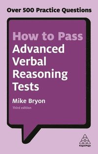 bokomslag How to Pass Advanced Verbal Reasoning Tests