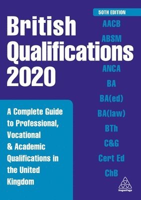 bokomslag British Qualifications 2020