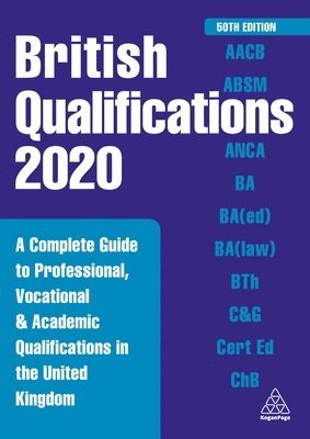 Kogan Page Editorial - British Qualifications 2020, Inbunden