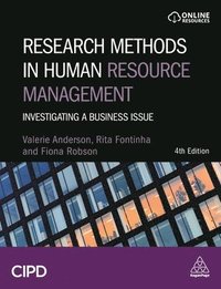 bokomslag Research Methods in Human Resource Management