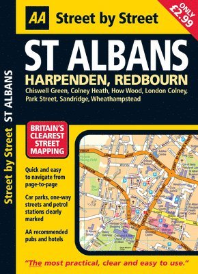 AA Street by Street: St Albans: Harpenden, Redbourn