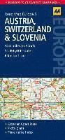 bokomslag Road Map Austria, Switzerland & Slovenia