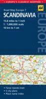 bokomslag Scandinavia Road Map