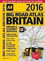 bokomslag AA Big Road Atlas Britain 2016