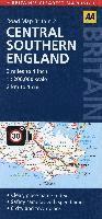 bokomslag Central Southern England Road Map