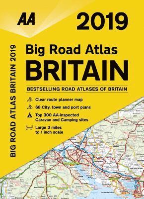 Big Road Atlas Britain 2019 PB
