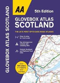 bokomslag AA Glovebox Atlas Scotland