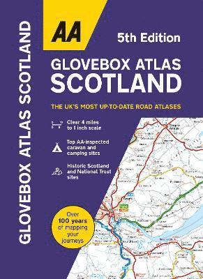 bokomslag AA Glovebox Atlas Scotland