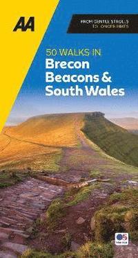 bokomslag AA 50 Walks in Brecon Beacons & South Wales