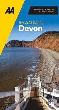 bokomslag AA 50 Walks in Devon