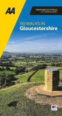 bokomslag AA 50 Walks in Gloucestershire