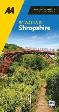 bokomslag AA 50 Walks in Shropshire
