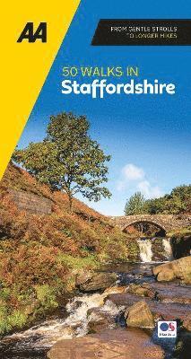 bokomslag AA 50 Walks in Staffordshire