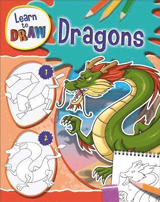 Jorge Santillan - Learn to Draw Dragons, Inbunden