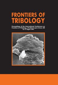 bokomslag Frontiers of Tribology