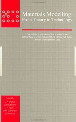 English - Materials Modelling, Inbunden