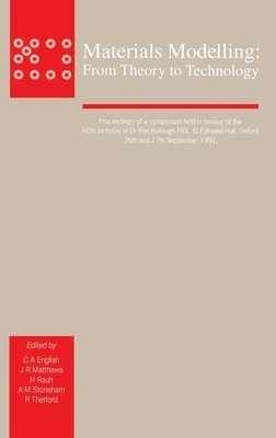 English - Materials Modelling, Inbunden