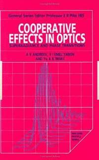 bokomslag Cooperative Effects in Optics, Superradiance and Phase Transitions