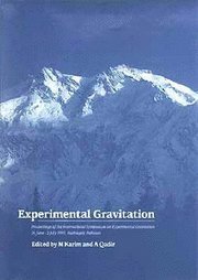 bokomslag Experimental Gravitation