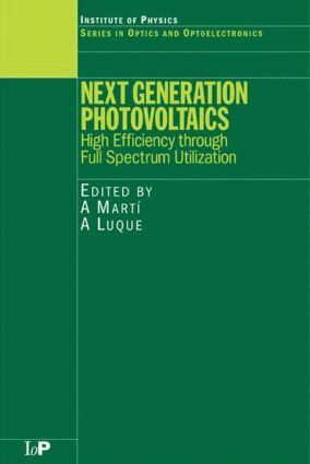 A. Martí, A. Luque - Next Generation Photovoltaics, Inbunden