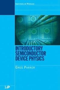 bokomslag Introductory Semiconductor Device Physics