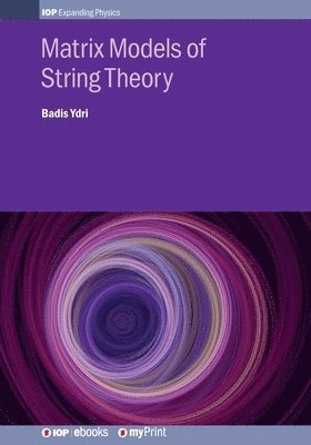 Badis Ydri - Matrix Models of String Theory, Häftad