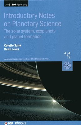 bokomslag Introductory Notes on Planetary Science