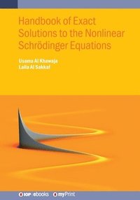bokomslag Handbook of Exact Solutions to the Nonlinear Schrödinger Equations