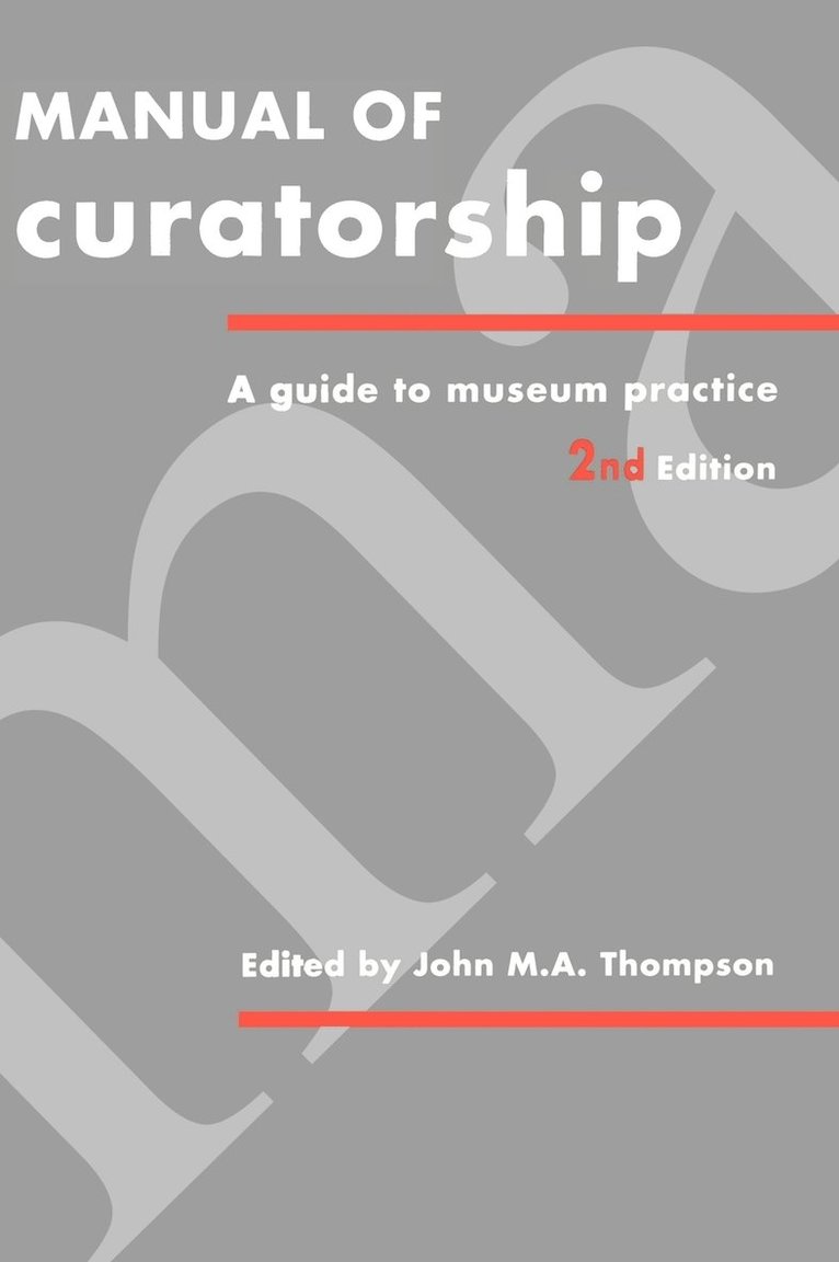 Manual of Curatorship 1