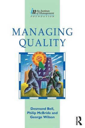 bokomslag Managing Quality