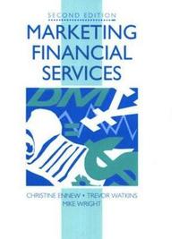 bokomslag Marketing Financial Services