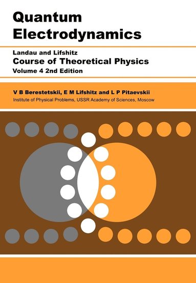 bokomslag Quantum Electrodynamics