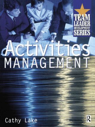 Cathy Lake - Activities Management, Häftad