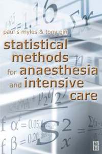bokomslag Statistical Methods for Anaesthesia and Intensive Care