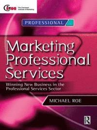 bokomslag Marketing Professional Services