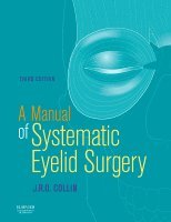 J. R. O. Collin - A Manual of Systematic Eyelid Surgery, Häftad