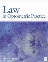 bokomslag Law in Optometric Practice