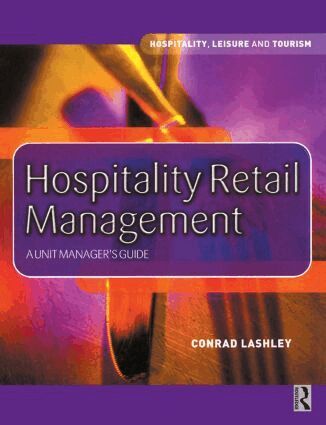 Conrad Lashley - Hospitality Retail Management, Häftad