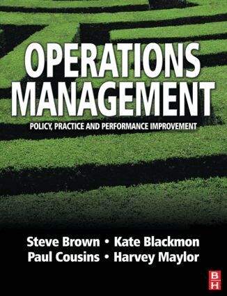 Steve Brown, Kate Blackmon, Paul Cousins, Harvey Maylor - Operations Management, Häftad