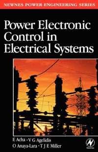 bokomslag Power Electronic Control in Electrical Systems
