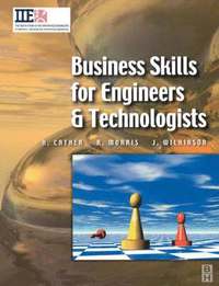 bokomslag Business Skills for Engineers and Technologists