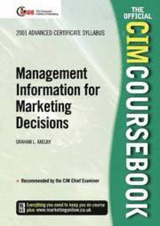 bokomslag CIM Coursebook 01/02 Management Information for Marketing Decisions