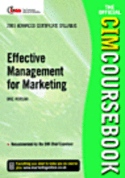bokomslag CIM Coursebook 01/02 Effective Management for Marketing